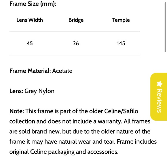 Celine Sunglasses. Pink/Purple frame. Excellent condition. - Picture 3 of 10
